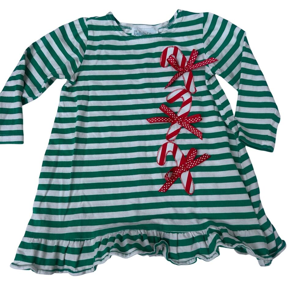 Funtasia Too Candy Cane Christmas Dress - 24 Months